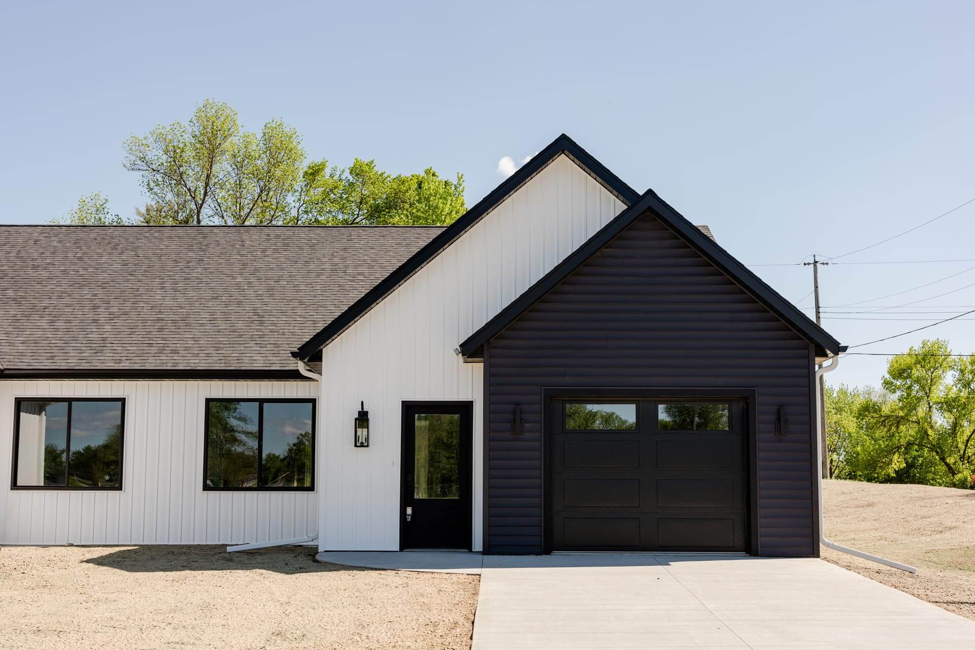 Modern Home constructed in Vergas, MN by Refine Homes