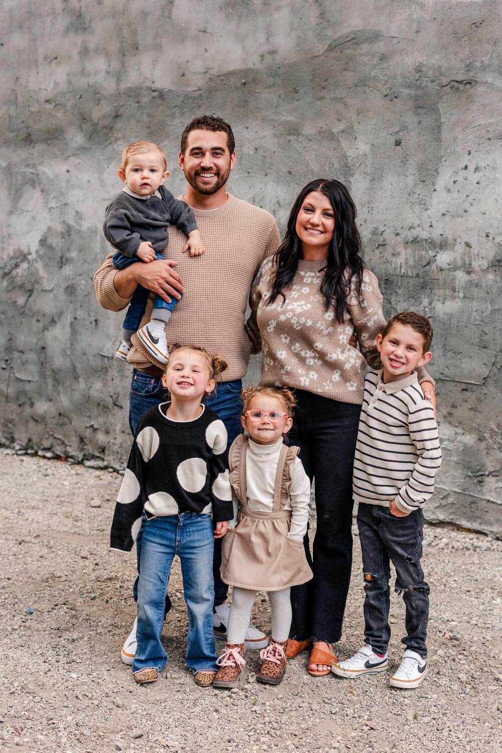 Stephen & Savannah Erb with their children in Detroit Lakes, MN